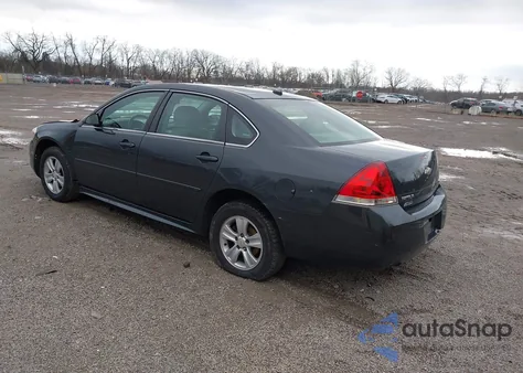 2014 Chevrolet Impala Limited Ls из США, поврежденный, VIN 2G1WA5E3XE1177912